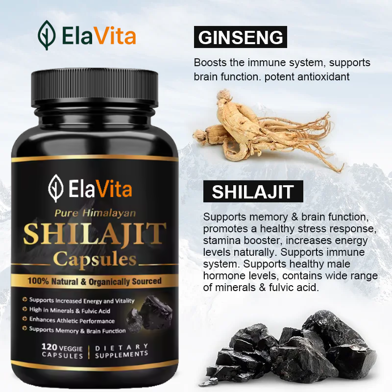 ElaVita Himalaya Shilajit Capsules
