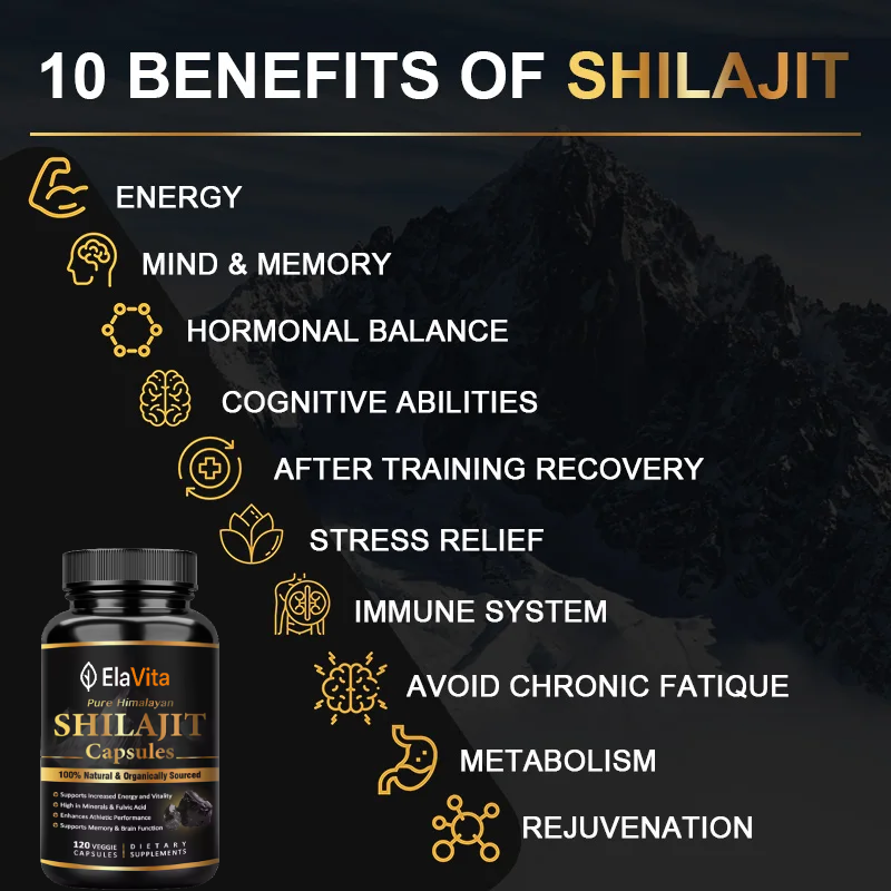 ElaVita Himalaya Shilajit Capsules